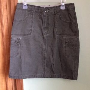 Eddie Bauer utility skirt